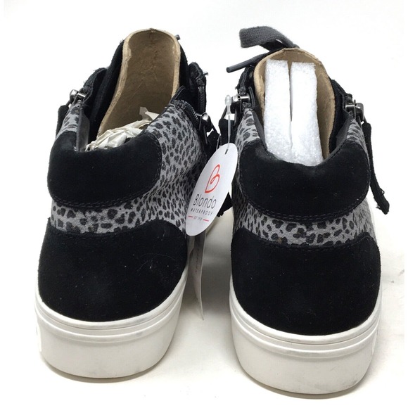 Blondo Genesis Waterproof Women's Size 7.5M Cheetah Print Hidden Wedge Sneaker - Picture 6 of 7